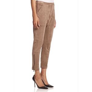NWT BCBGMAXAZRIA Scott Faux Suede Cargo Pants Size XXS
